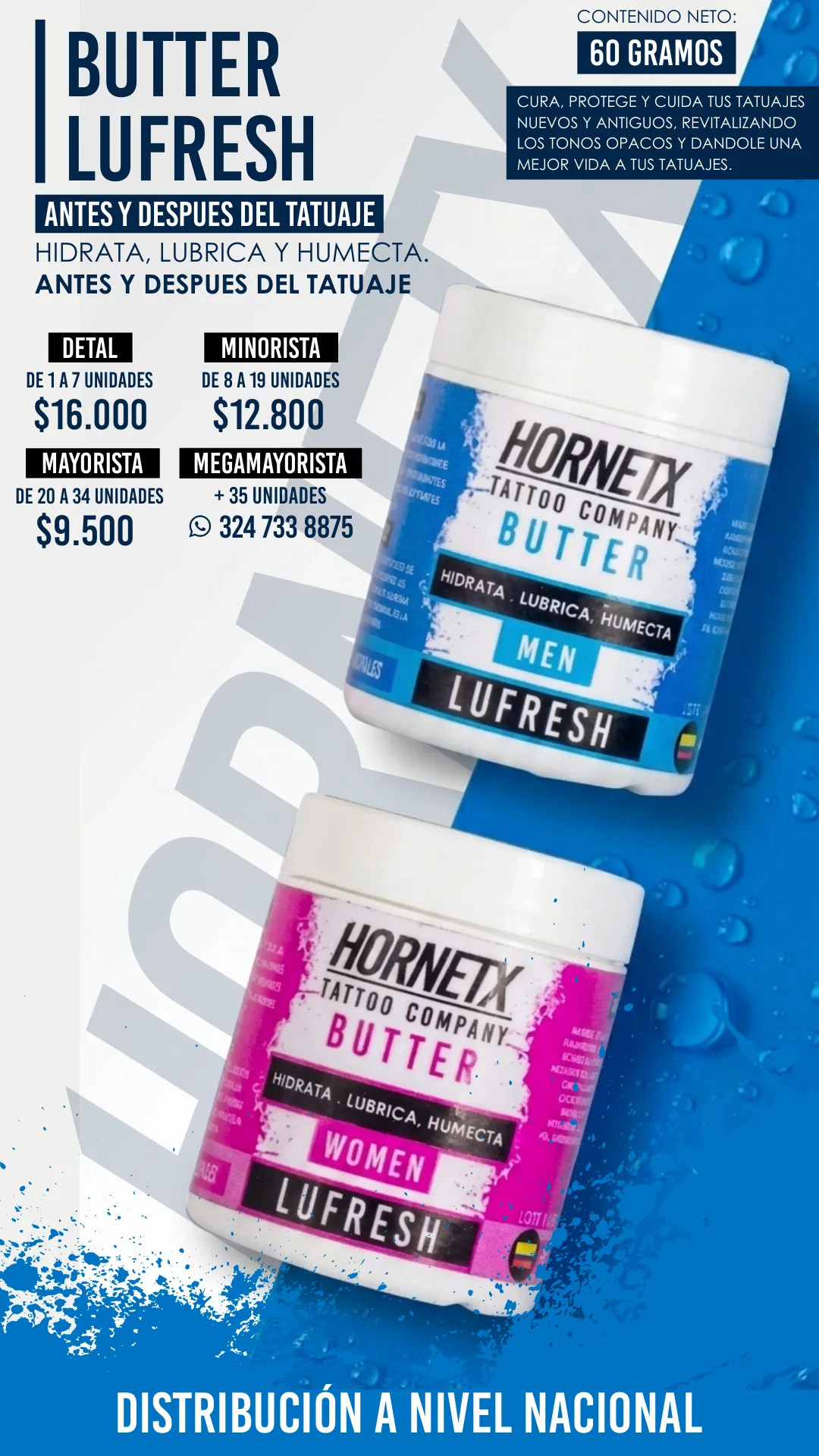 Catálogo HornetX — Butter Lufresh