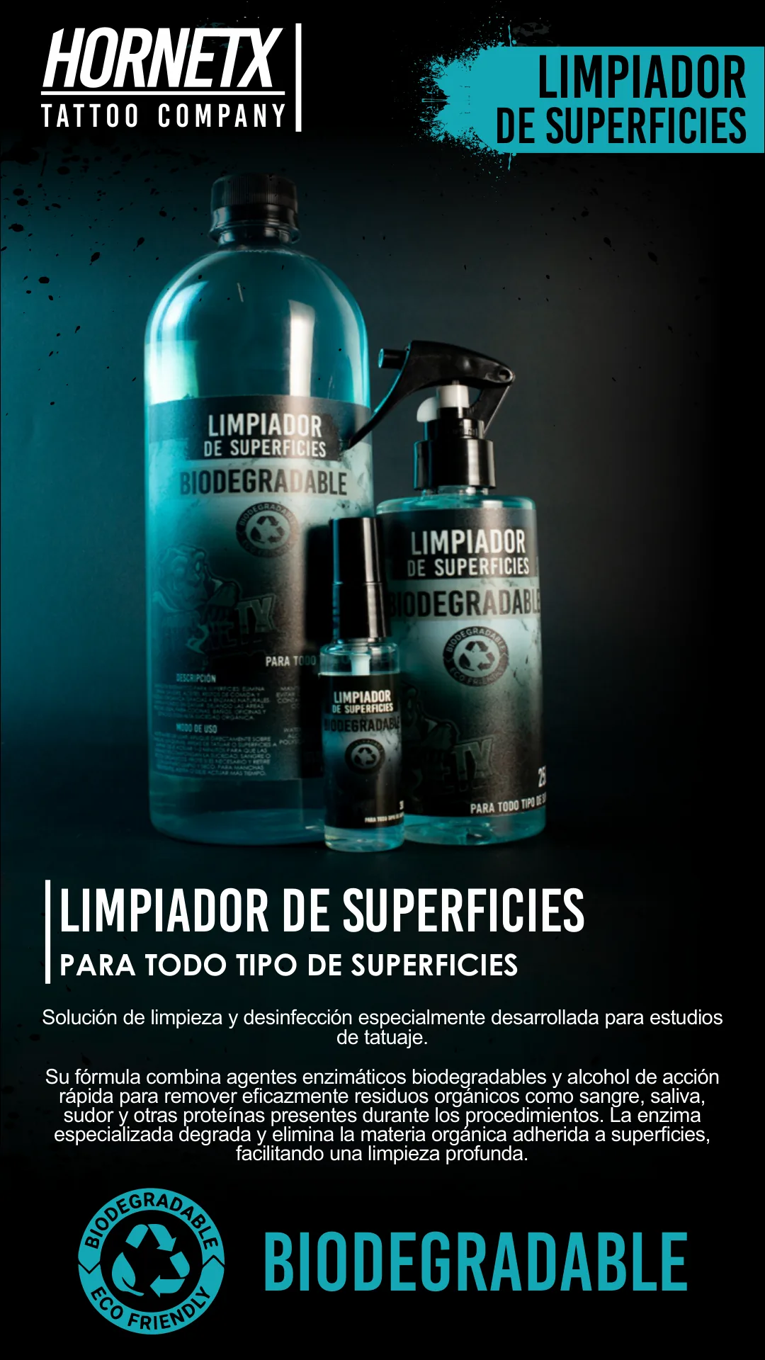 Catálogo HornetX — Limpiador de superficies
